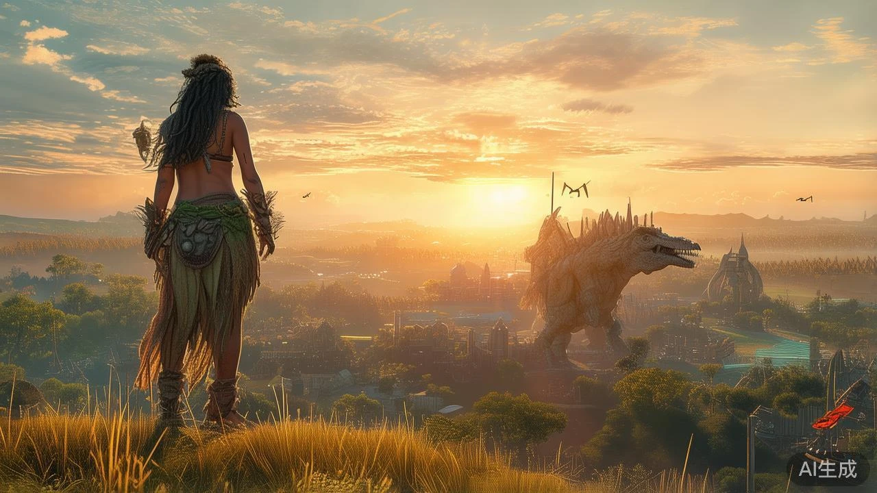 《地平线》系列是如何构建其独特后末日世界的？